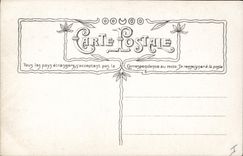 CPA Jeanne d'Arc entendant les voix lui ordonnant d'aller sauver la France