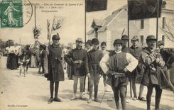 CPA Compiegne Fetes en l'honneur de Jeanne d'Arc Corporations 