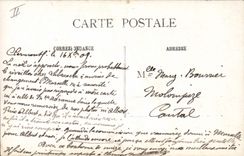 CPA Fantaisie Bonhomme de neige Enfant 