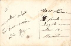 CPA Fantaisie Bonhomme de neige Enfants 