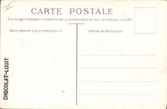 CPA Fantaisie Bonhomme de neige Enfants Chocolat Louit 