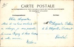 CPA Fantaisie Bonhomme de neige Enfants Bonne annee 