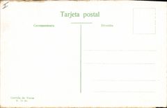 Vintage Postcard Bullfight Bullfight Cogida LED caballo