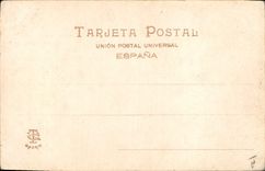 Vintage Postcard Bullfight Bullfight Bullfight of Toros Suerte de Vara