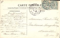 Vintage Postcard Bullfight Bullfight a spade