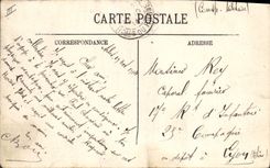 Vintage Postcard Bullfight Bullfight the thrust