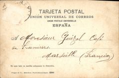 CPA Corrida Course de taureaux Perfilandose para matar