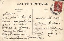 CPA Bateau Paquebot Le Havre La Provence