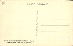 CPA Bateau Paquebot SGTM Provence 