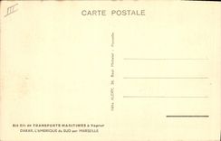 CPA Bateau Paquebot SGTM Provence 