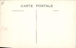 Vintage Postcard Boat Transatlantic liner Paris entering to the port