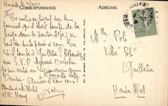 CPA Bateau Paquebot La Provence 