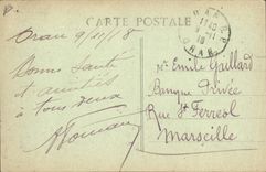 Vintage Postcard Boat Steamer SS Plata Co Gle of the Maritime transport