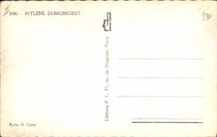 Postal Cine Mylene Demongeot