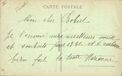 CPA Folklore Fillette de Quimperle 