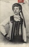 CPA Folklore Jeune Gars de Pontivy 