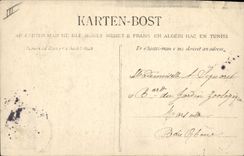 Postal Folclore Concarneau una parte de Del Siete