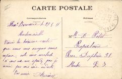 CPA Folklore Costumes des Cotes du Nord Au fil de l'eau les reves amoureux 