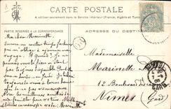 Postal Folclore el pozo de los firmes Alrededores de St Brieuc