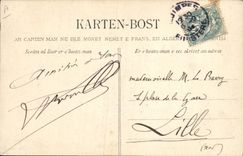 Postal Folclore Muchachas de Quimper