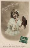 CPA Fantaisie Paques 1er Avril Enfant 