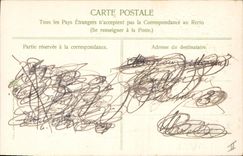 CPA Fantaisie Paques 1er Avril Fleurs 