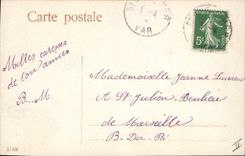 CPA Fantaisie Paques 1er Avril Enfants 