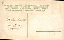 CPA Fantaisie Paques 1er Avril 
