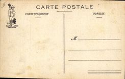 CPA Fantaisie Les cinq sens du soldat La vue Poussette Militaria 