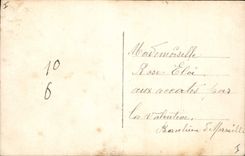 CPA Fantaisie Enfant Poussette 