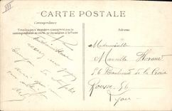 CPA Chasse a courre en Foret de Fontainebleau Dix Cors sur ses fins Cerf