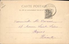 Vintage Postcard Chasse has courre the pack Compiegne Chiens Dog