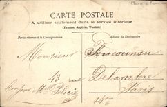 Vintage Postcard Chasse has courre in the drill of Dreux the throw the stitcher has just given the sight