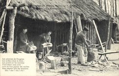 Vintage Postcard Shoe songs of Botrel Sabotiere SIGNAL