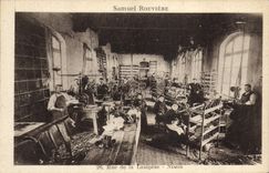 Vintage Postcard Shoe Shoemaker Street of Lampeze Paris Samuel Rouviere SIGNAL