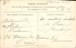 Vintage Postcard Fantasy Shoe