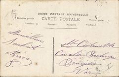 CPA Fantaisie Femme Bonne annee Sabot 