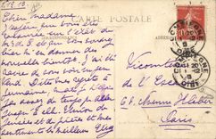 CPA Compiegne Fetes de Jeanne d'Arc 8 et 15 juin 1913 Jeanne d'Arc ecoute les vois 