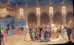 CPA Jeanne d'Arc reconnait Charles VII 