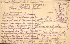 Vintage Postcard Joan of Arc in guerriere