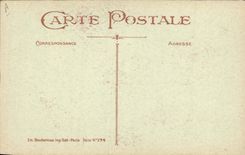Postal Fantasia Ilustrador Griff las órdenes de la bonita madre