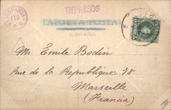 CPA Corrida Course de taureaux Suerte de Vara 