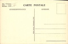 Vintage Postcard Boat Steamer SGTM fast Plata Line Marseilles Dakar Plata Brazil