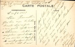 Vintage Postcard Boat Steamer the Rochambeau Deck chair