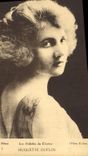 CPM Cinema Huguette Duflos 