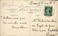 CPA Fantaisie Bonhomme de neige Enfants 