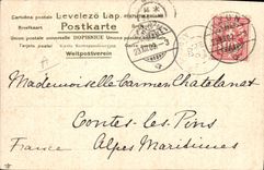 CPA Fantaisie Bonhomme de neige Enfants 