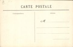 Postal Folclore Muchacha de Questembert