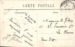 CPA Folklore Ouessantine 