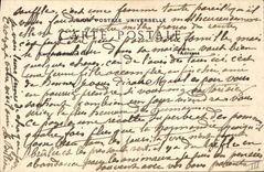 CPA Folklore Jeune fille de Saint Thegonnec a la messe 